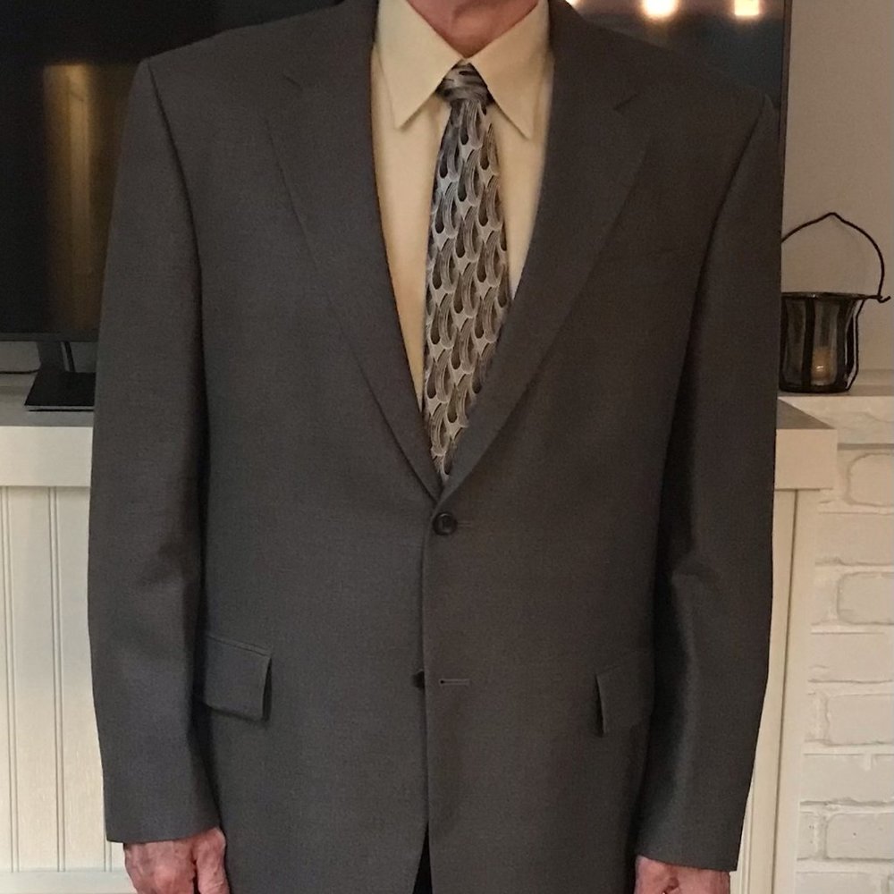 Men's Suit Coat with Shirt and Tie